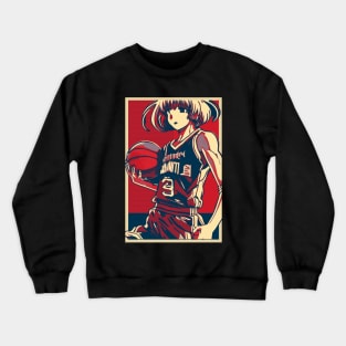 Anime Basketball Player Crewneck Sweatshirt